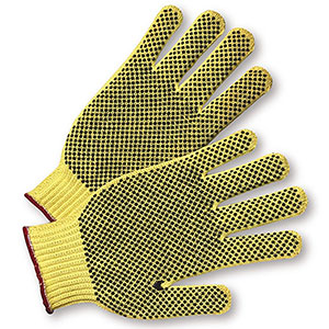 Kevlar Gloves with PVC Grips