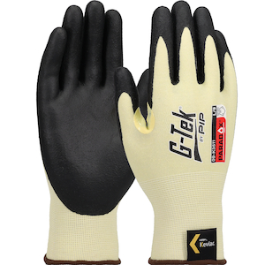 Kevlar with Solid Nitrile Grip